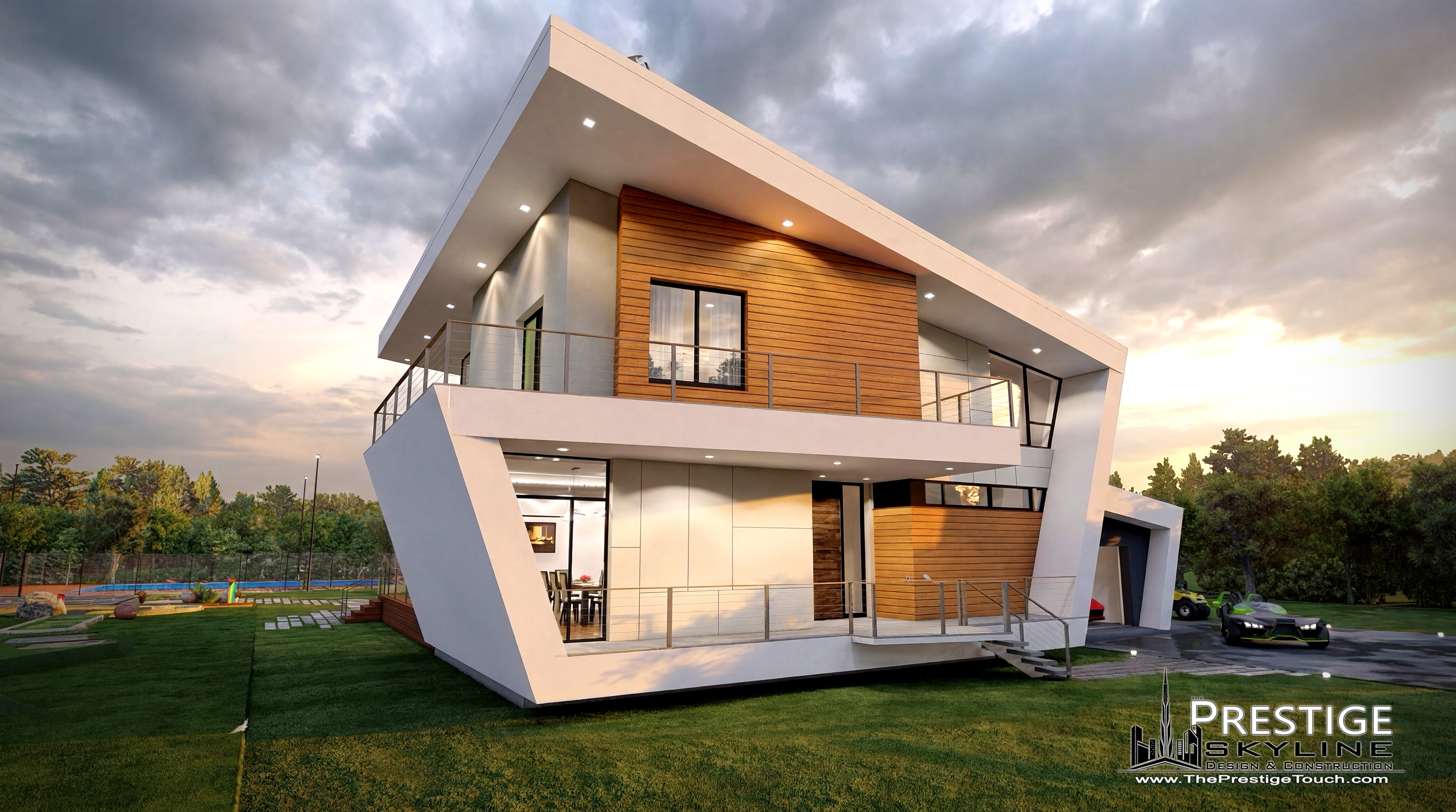 Luxury Modern G House - Upstate New York — after