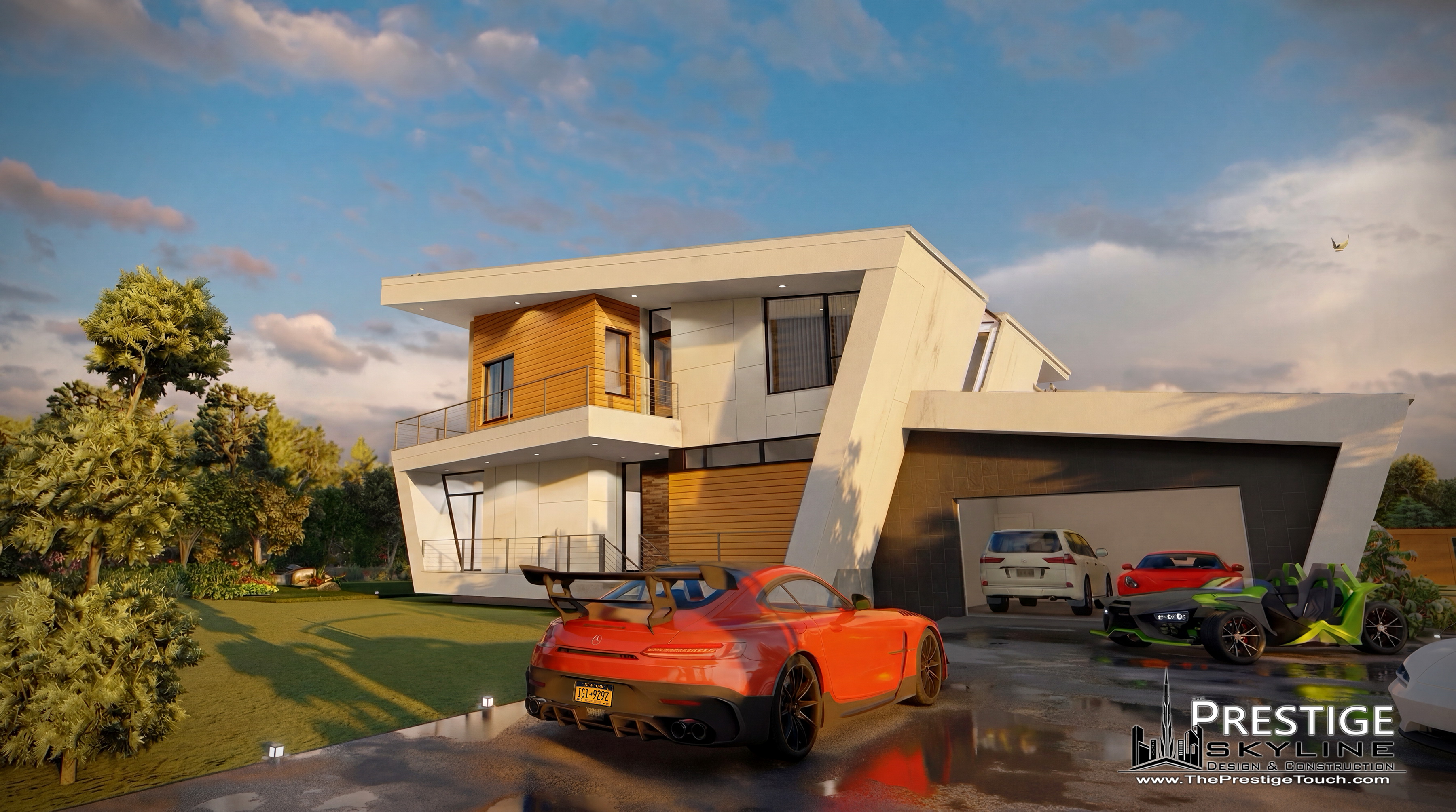 Luxury Modern G House - Upstate New York — after