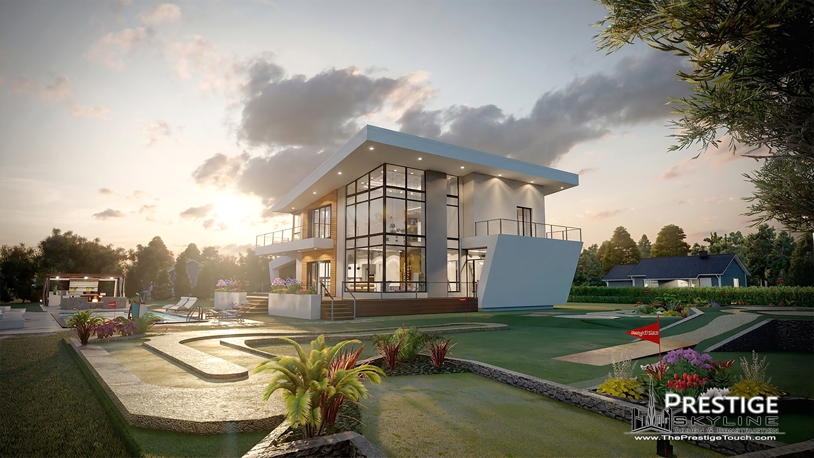 Luxury Modern G House - Upstate New York — after