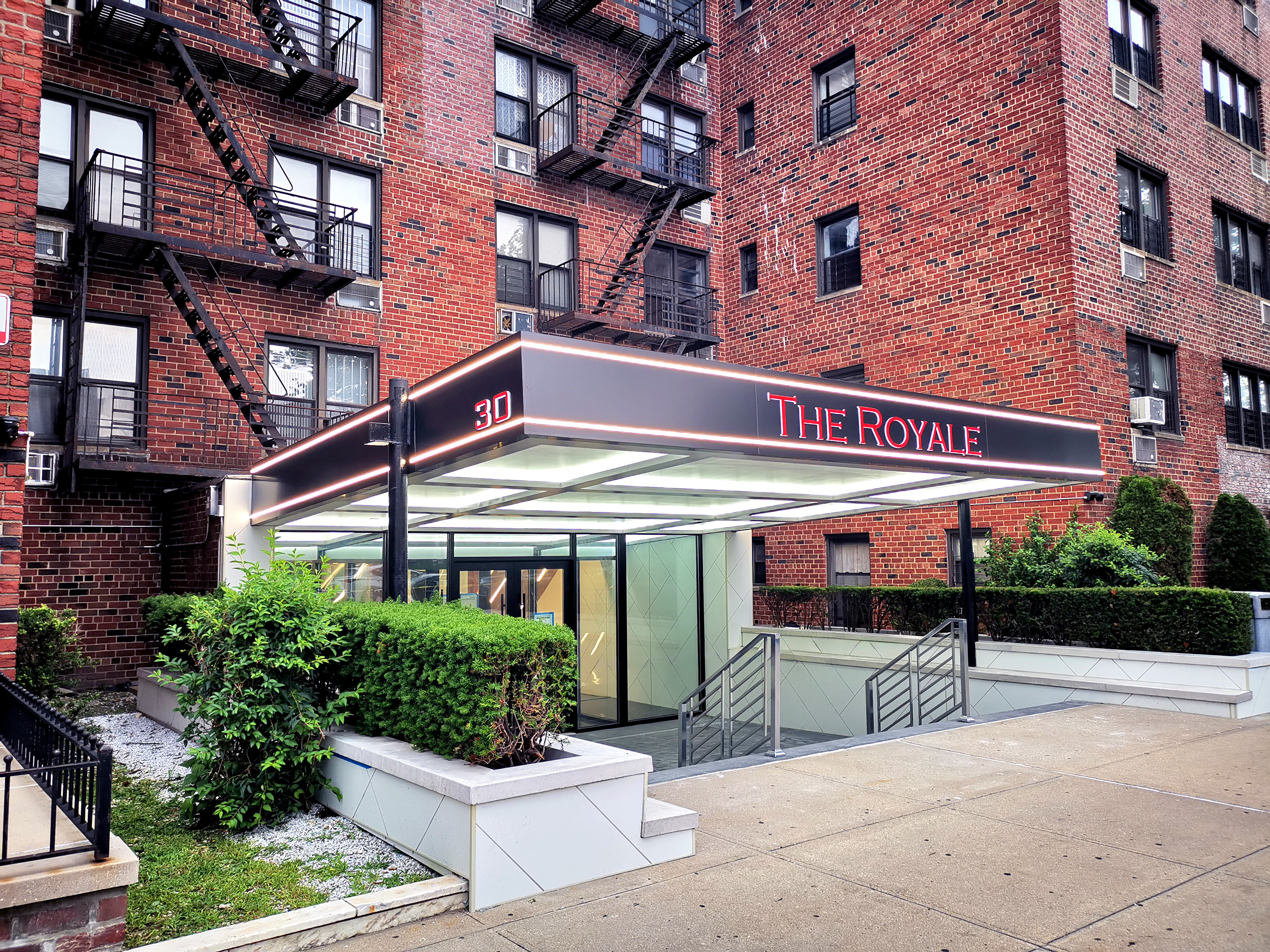 100 Unit Building Entrance Transformation - Brooklyn — after
