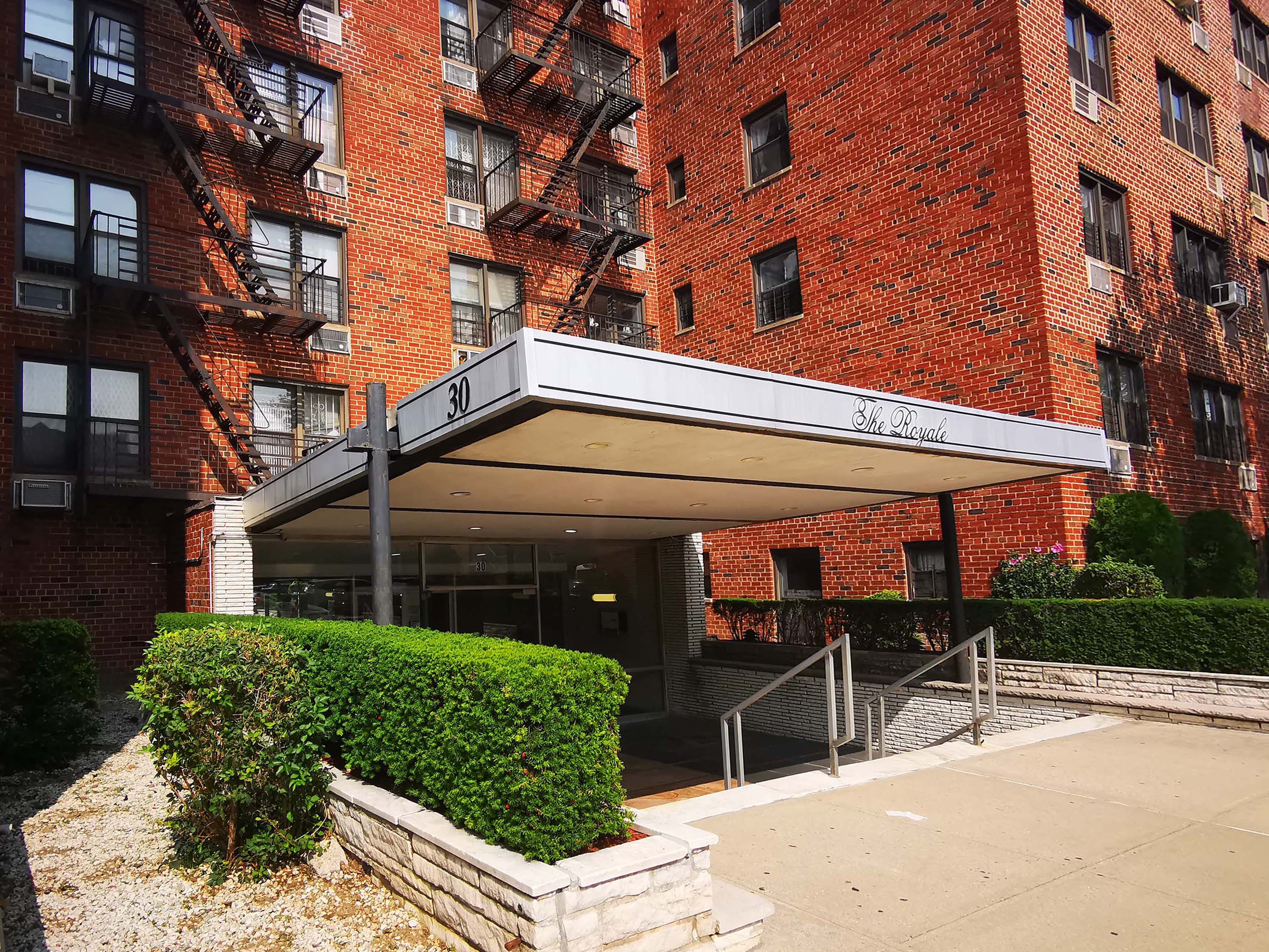 100 Unit Building Entrance Transformation - Brooklyn — before