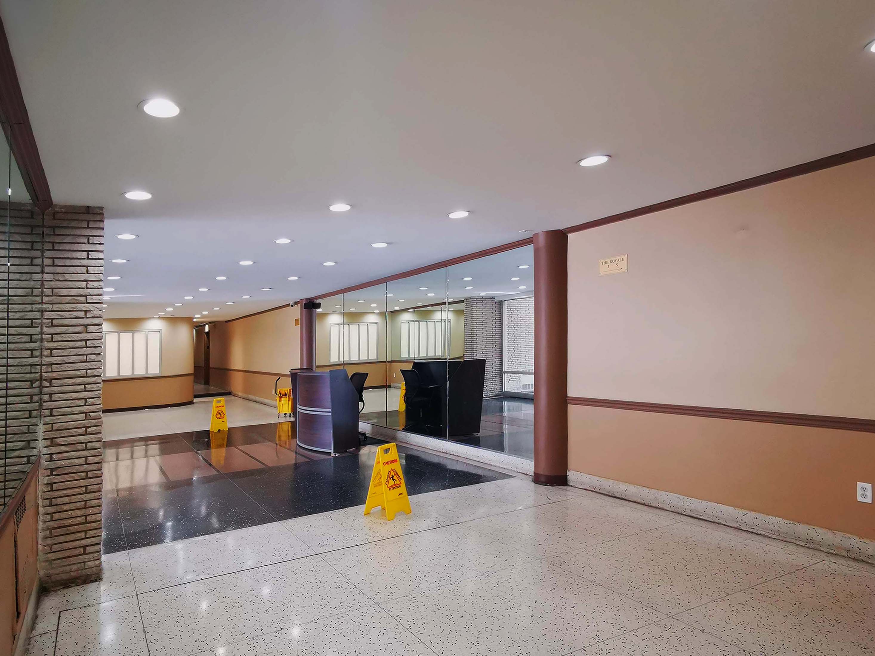 100 Unit Building Lobby Transformation - Brooklyn — before