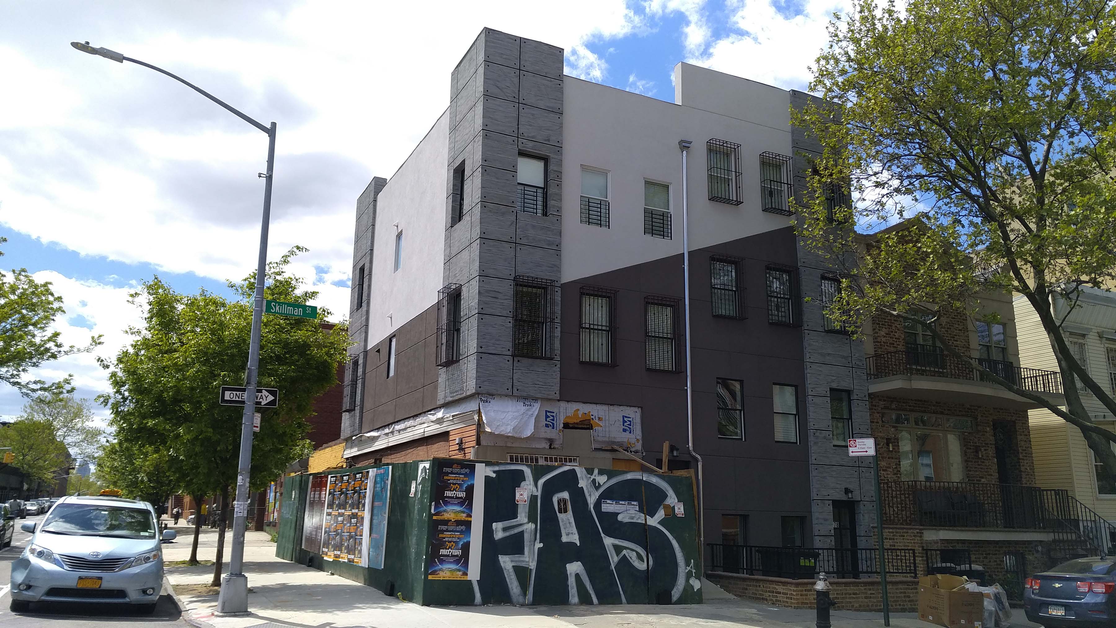 Two Building to One facade reimagined - Brooklyn — after
