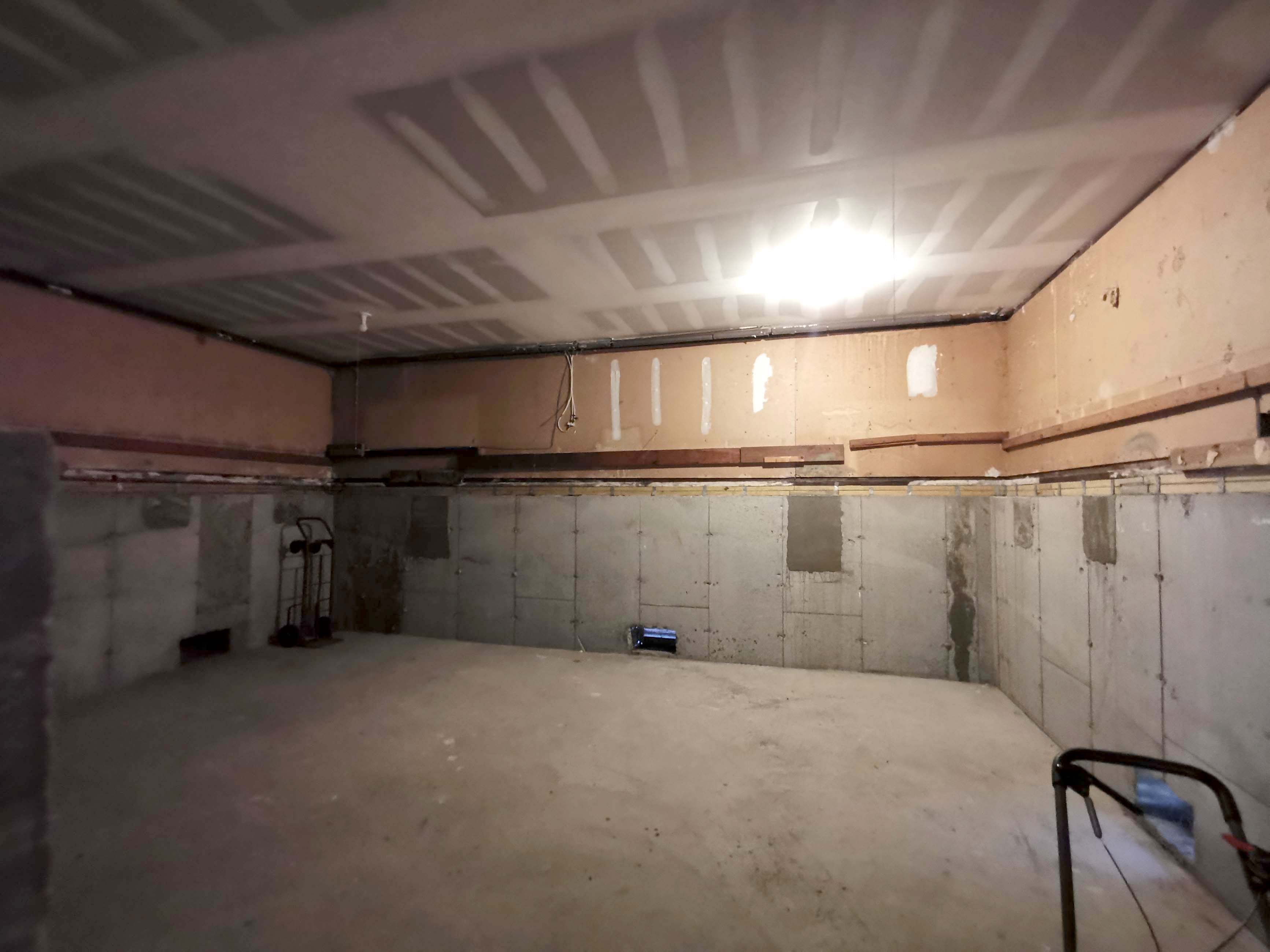 Bay House Mancave Transformation - Freeport — before